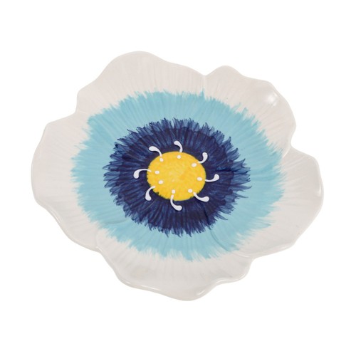 Piatto acqua farfalla ceramica - piatto,