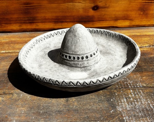 Stone garden sombrero - stone,